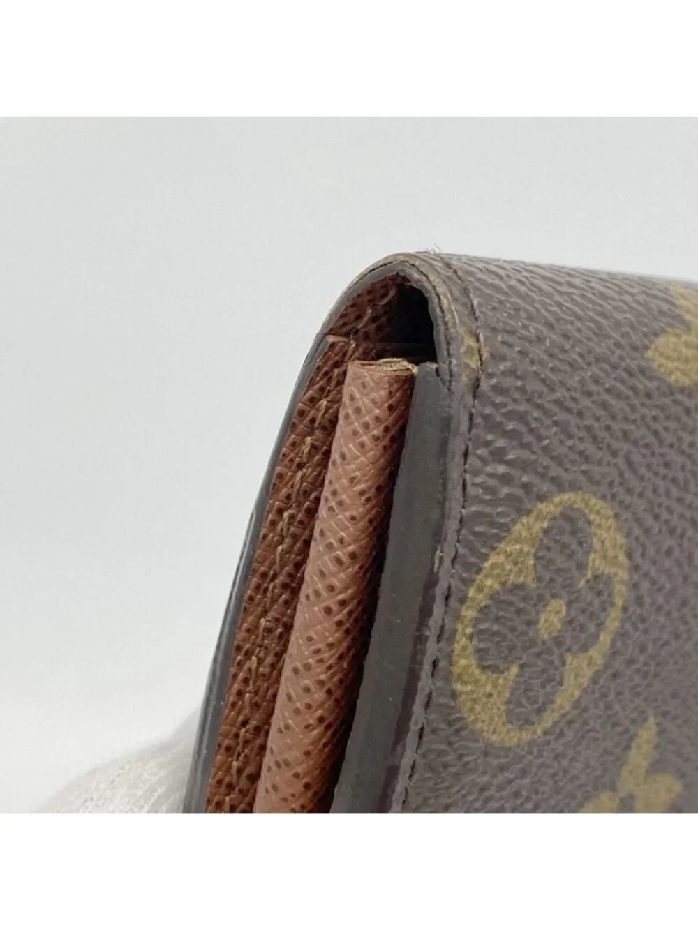 ★SOLD★ Louis Vuitton Wallet Monogram Portefeuille Sarah Brown - Picture 8 of 10